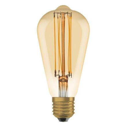 LEDVANCE Vintage 1906 Edison 60 Filament DIM 8.8W 822 Gold E27 4099854091087