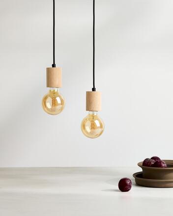 LEDVANCE závěsné svítidlo Vintage 1906 PenduLum Cylinder dřevo 4099854092503