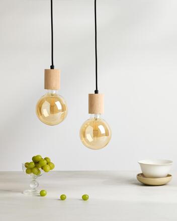 LEDVANCE závěsné svítidlo Vintage 1906 PenduLum Cylinder dřevo 4099854092503