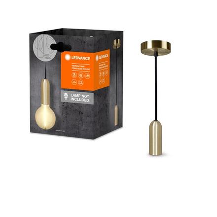 LEDVANCE závěsné svítidlo Vintage 1906 PenduLum Round zlaté 4099854092626