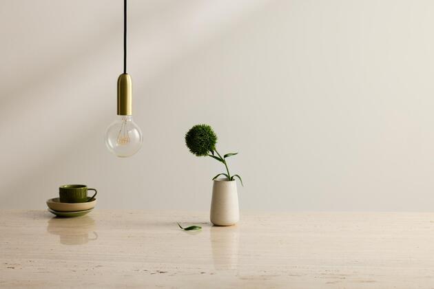 LEDVANCE závěsné svítidlo Vintage 1906 PenduLum Round zlaté 4099854092626