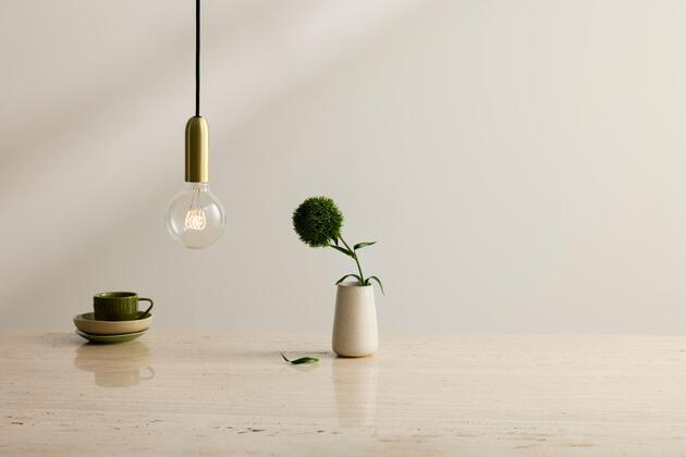 LEDVANCE závěsné svítidlo Vintage 1906 PenduLum Round zlaté 4099854092626