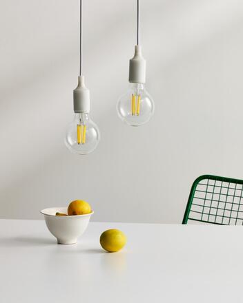 LEDVANCE závěsné svítidlo Vintage 1906 PenduLum Bell bílé 4099854092688