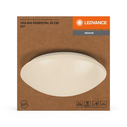 LEDVANCE stropní svítidlo Ceiling Essential 250mm E27 4099854094569