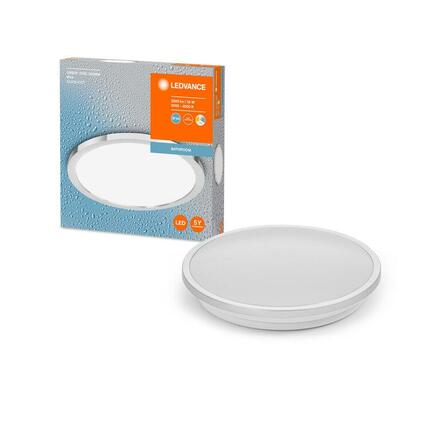 LEDVANCE stropní svítidlo LED Bathroom Ceiling 300mm chrom Click-CCT 4099854096136