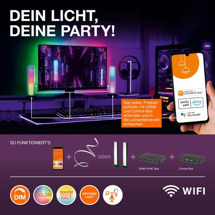 LEDVANCE SMART+ Wifi Floor UpDown stojací lampa RGB TW 4099854096518