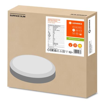 LEDVANCE stropní LED svítidlo SF Slim 26 W 220-240 V 3000 K IP65 senzor