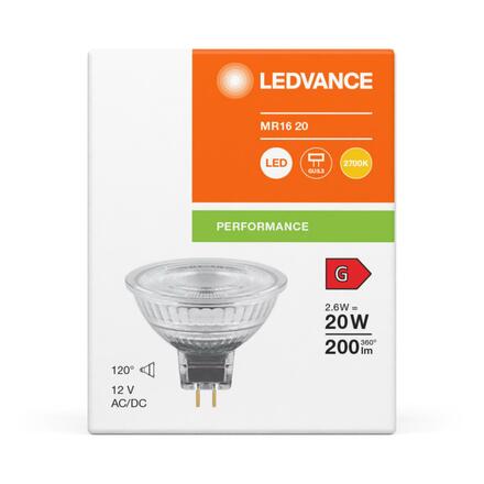 LEDVANCE LED MR16 20 120d P 2.6W/827 GU5.3 4099854103544