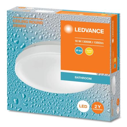 LEDVANCE stropní svítidlo CEILING ROUND 255 18 W 220-240 V 3000 K IP44