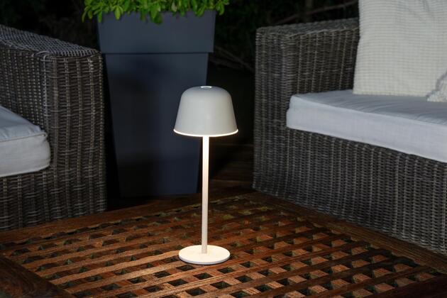 LEDVANCE LED venkovní stolní lampa Endura Style CCT USB béžová 4099854185342