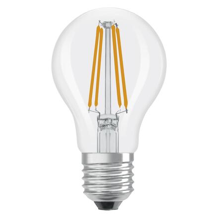 LEDVANCE LED Classic A 40 Filament třída A S 2.2W 827 čirá E27 4099854236532