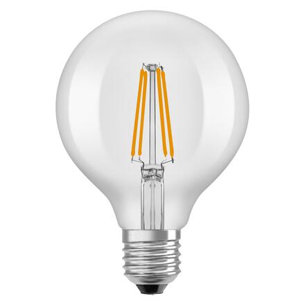 LEDVANCE LED Classic Globe 95 60 Filament třída A S 3.8W 827 čirá E27 4099854236990