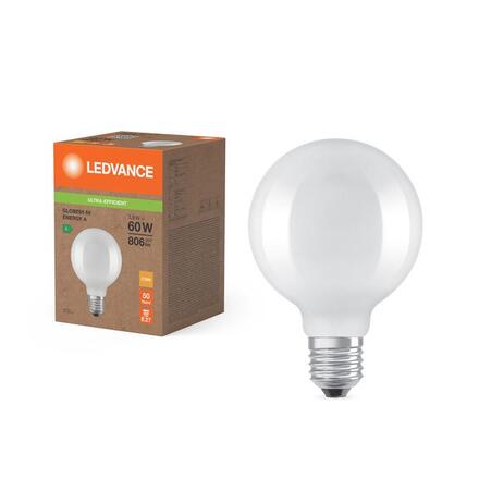LEDVANCE LED Classic Globe 95 60 Filament třída A S 3.8W 827 matná E27 4099854237010