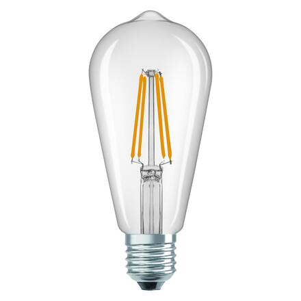 LEDVANCE LED Classic Edison 60 Filament třída A S 3.8W 827 čirá E27 4099854237034