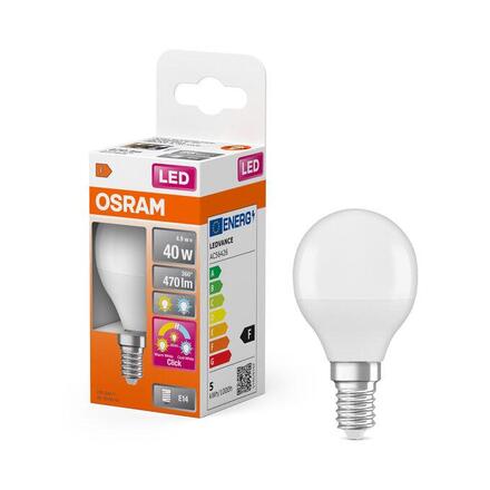 LEDVANCE LED žárovka Superstar Classic P 4,9 W E14 220-240 V 2700-4000 K stmívatelná