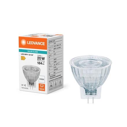 LEDVANCE LED MR11 20 36° P 1.8W 840 GU4 4099854246371