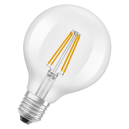 LEDVANCE LED Classic Globe 95 60 Filament třída A S 3.8W 840 čirá E27 4099854246616
