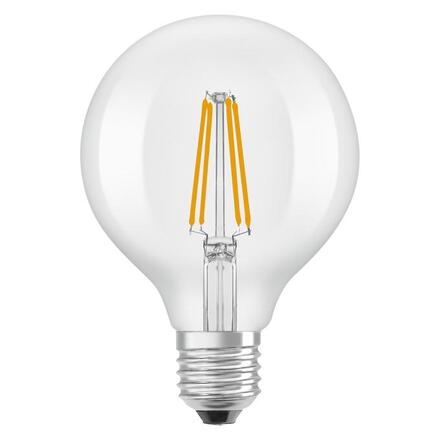 LEDVANCE LED Classic Globe 95 60 Filament třída A S 3.8W 840 čirá E27 4099854246616