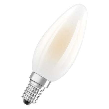 LEDVANCE LED Classic B 40 Filament třída A S 2.2W 827 matná E14 4099854255281