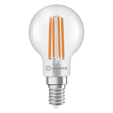 LEDVANCE LED Classic P 40 Filament třída A S 2.2W 827 čirá E14 4099854255373