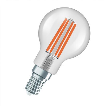 LEDVANCE LED Classic P 60 Filament třída A S 3.8W 827 čirá E14 4099854255397