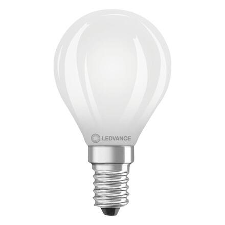 LEDVANCE LED Classic P 25 Filament třída A S 1.2W 840 matná E14 4099854282171