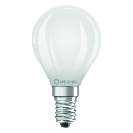 LEDVANCE LED Classic P 25 Filament třída A S 1.2W 840 matná E14 4099854282171