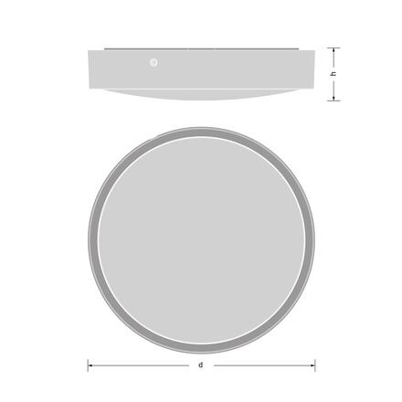 LEDVANCE BLKH RD EL SN 300 P 20.5W ML 83040 WT 4099854286544