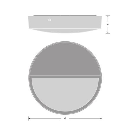 LEDVANCE BLKH RD Eyelid 300 BK 4099854286797