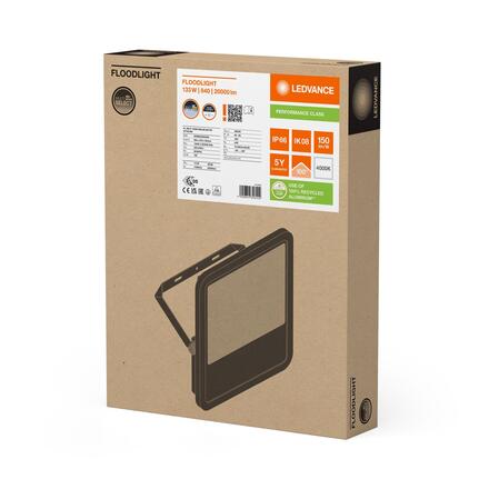 LEDVANCE LED reflektor FL 200 P 133W 20KLM 840 PS SY100 BK 4099854306402