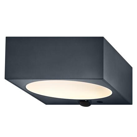 LEDVANCE venkovní solární nástěnné svítidlo Endura Style Sensor 10,7 W 880 lm 3000 K stmívatelné senzor IP54