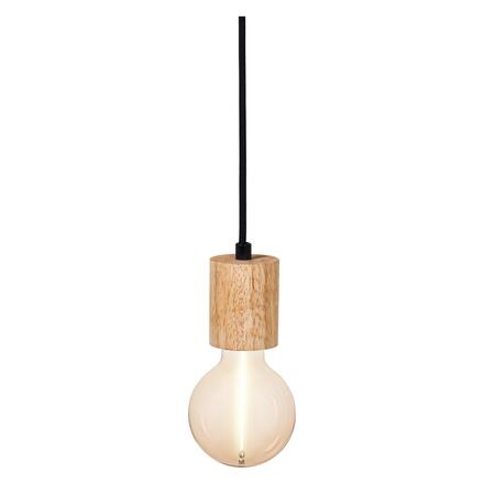 LEDVANCE závěsné svítidlo Vintage 1906 PenduLum Cylinder Wood E27 220-240 V
