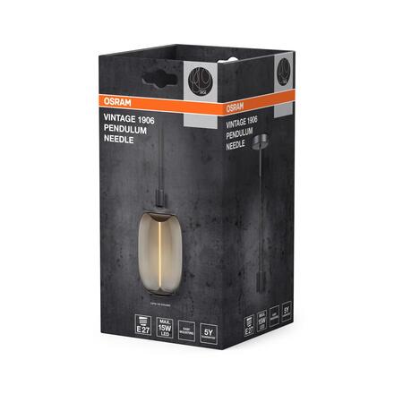 LEDVANCE závěsné svítidlo Vintage 1906 PenduLum Needle E27 220-240 V