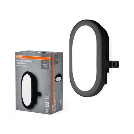 LEDVANCE LED nástěnné svítidlo Bulkhead 6 W 4000 K IP54 černé