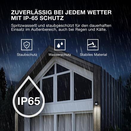 LEDVANCE solární LED reflektor ENDURA Flood Double Sensor 2,9 W 380 lm 3000 K stmívatelný s čidlem