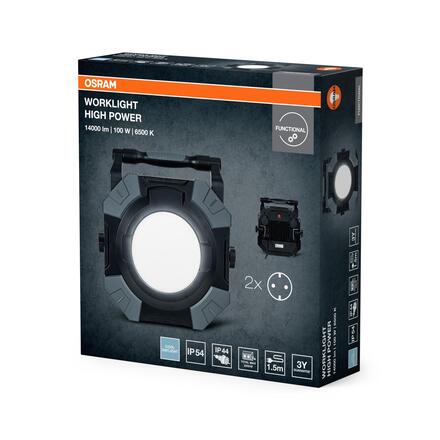 LEDVANCE LED pracovní reflektor Worklight Value High Power 100 W 220-240 V 6500 K stmívatelný