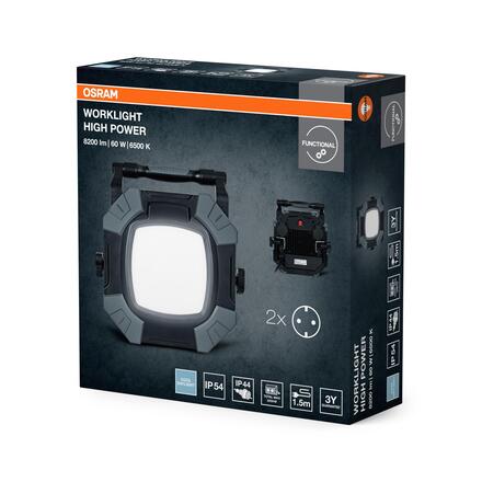 LEDVANCE LED pracovní reflektor Worklight Value 60 W 220-240 V 6500 K stmívatelný IP54