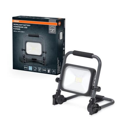 LEDVANCE LED pracovní reflektor Worklight Value Battery 20 W 6500 K stmívatelný nabíjecí