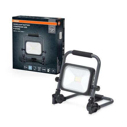 LEDVANCE LED pracovní reflektor Worklight Value Battery 20 W 6500 K stmívatelný nabíjecí