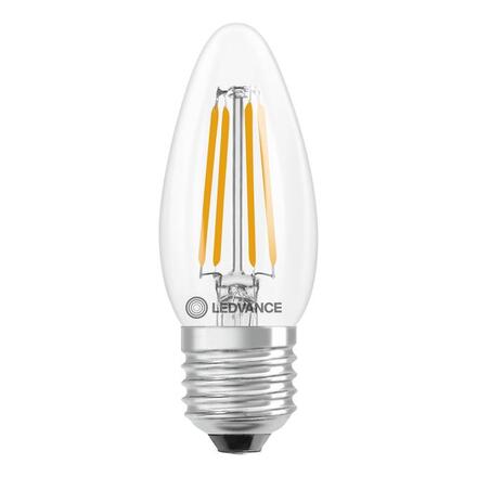 LEDVANCE LED Classic B 40 Filament DIM P 3.4W 827 čirá E27 4099854439001