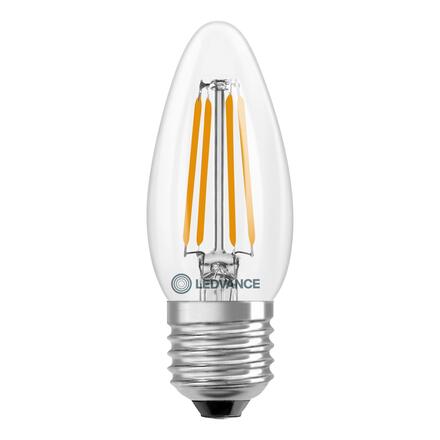 LEDVANCE LED Classic B 40 Filament DIM P 3.4W 827 čirá E27 4099854439001