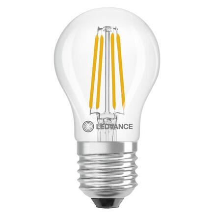 LEDVANCE LED Classic P 40 Filament DIM P 3.4W 827 čirá E27 4099854439131
