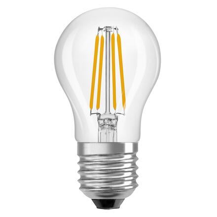 LEDVANCE LED Classic P 40 Filament DIM P 3.4W 827 čirá E27 4099854439131
