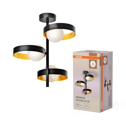 LEDVANCE stropní svítidlo Decor Memphis 3x G9 220-240 V