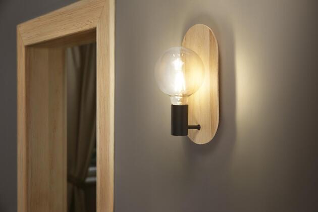 LEDVANCE nástěnné svítidlo Decor Wood E27 220-240 V