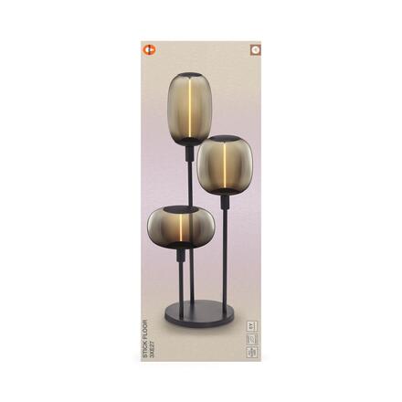 LEDVANCE stojací svítidlo Decor Stick 3xE27 220-240 V tmavě šedé