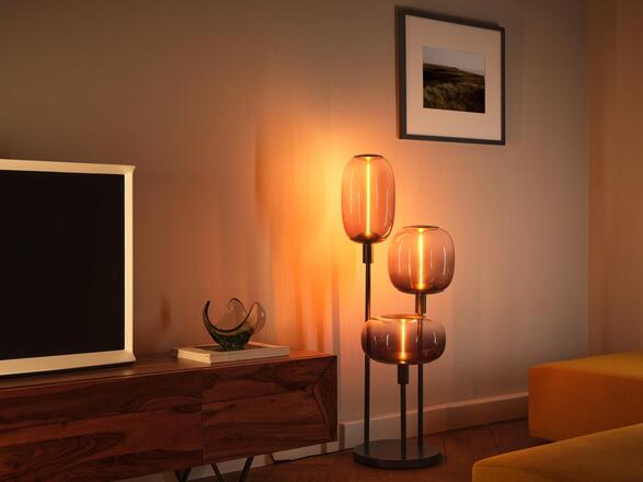LEDVANCE stojací svítidlo Decor Stick 3xE27 220-240 V tmavě šedé