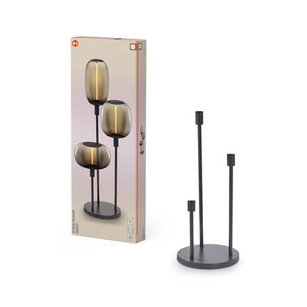 LEDVANCE stojací svítidlo Decor Stick 3xE27 220-240 V tmavě šedé