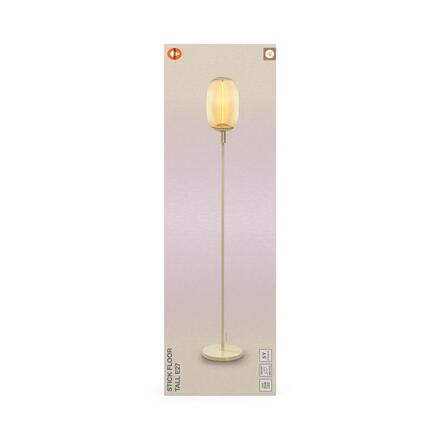LEDVANCE stojací lampa Decor Stick Floor Tall E27 220-240 V béžová