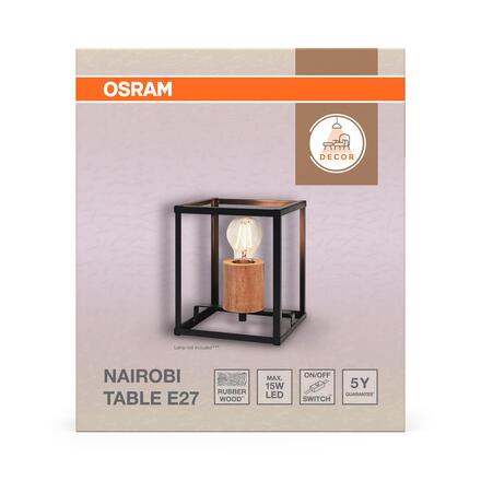 LEDVANCE stolní svítidlo Decor Nairobi E27 220-240 V